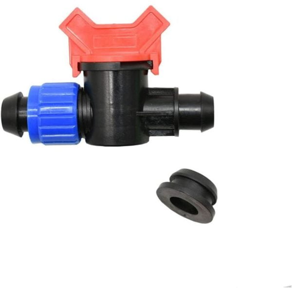 Gardening Supplies Sprinklers 20mm Pe Garden Hose Faucet with Nut 16mm to 20mm Irrigation Hose Valve DN15 Hose Joint 1 (Color : 20PE)