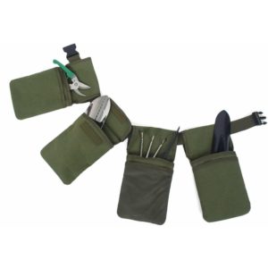 Gardening Tote Bag Foldable Multi-Function Storage for Garden Tools, Hanging Pocket Organizer with Adjustable Belt