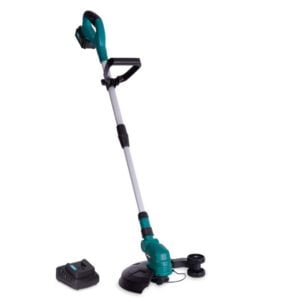 Grass Trimmer 20V - VPower 20V - Incl. 4.0Ah battery and charger - 250mm - Double wire spool (2x4m) - Telescopic handle - Vonroc