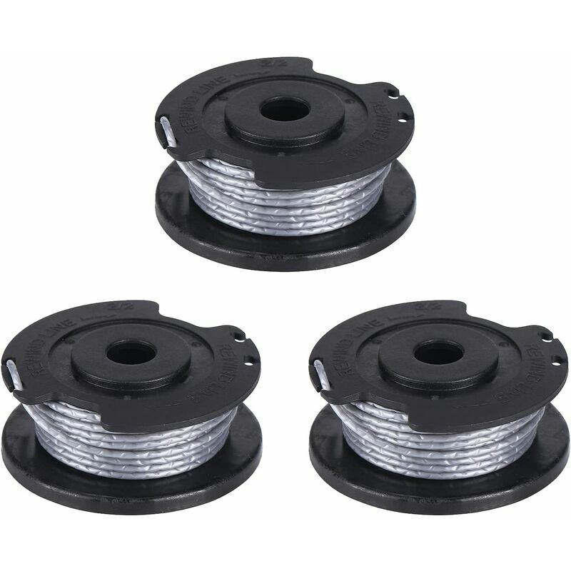 Grass Trimmer Spool Cord Line Grass Trimmer Spool Cords Grass Trimmer Weed Eater Line Head Spools and Lines F016800385, 16 Feet x 0.065 Inch