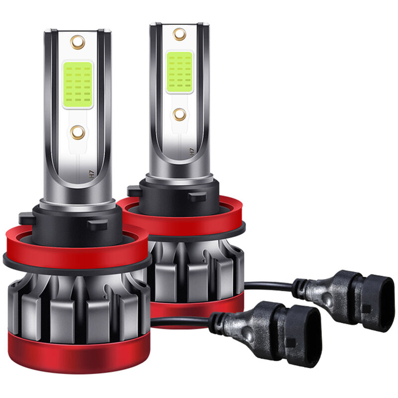 H8/H11 led Headlight Bulbs,30W 3000 Lumens Super Bright led Headlights Conversion Kit IP68 Waterproof,Pack of 2,model: H8 H11