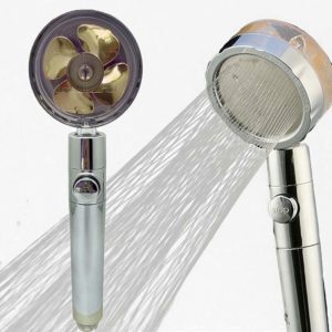 Hand Shower High Pressure - 360 Degree Rotating Water Saving Shower Yellow