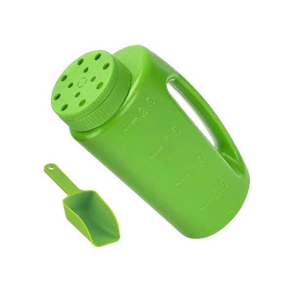 Handheld Spreader Seeds,Hand Spreader Shaker,Fertilizer Salt Spreader,Hand Seedling Tool Sets,Plastic Garden Container Handy for Seed Fertiliser Salt