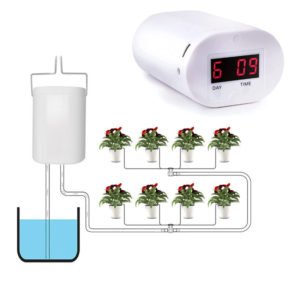 Head Automatic Watering Pump Controller Flowers Plants Home Drip Sprinkler Irrigation Device Pump Timer System Garden Tool