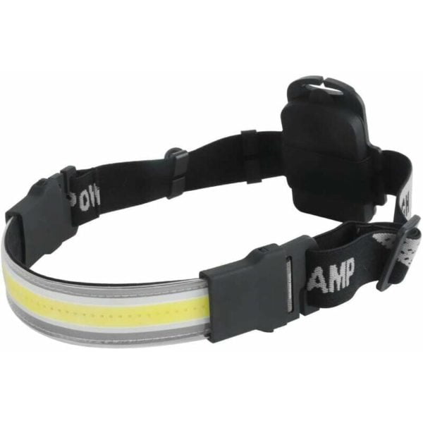 Headlamps LED Headlamp, Super Bright Head Torch Strip 3 Lighting Modes COB LED Headlight, Waterproof Lightweight Helmet Light for Adults, Kids,