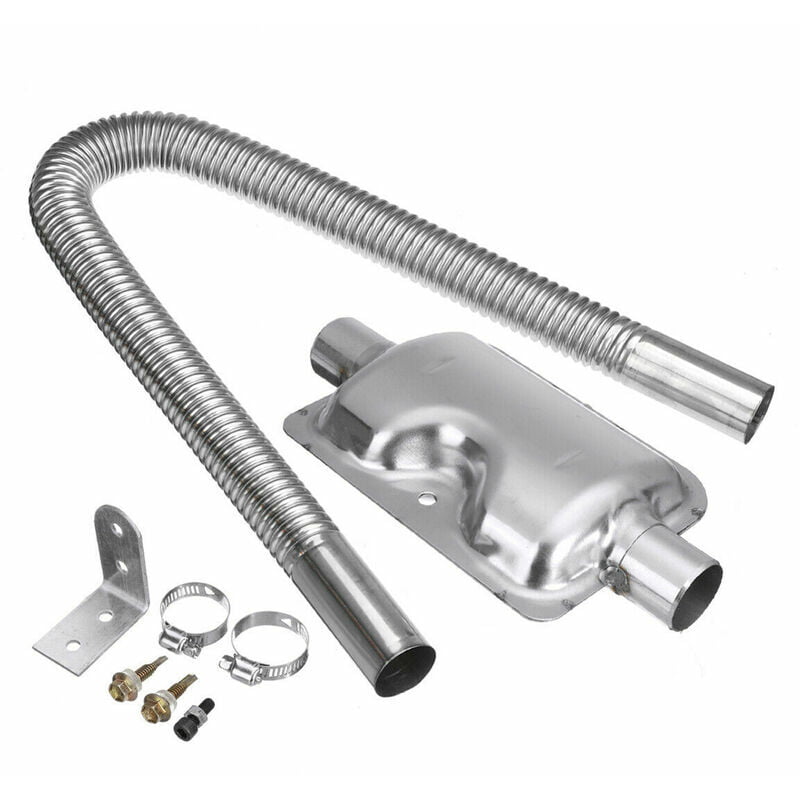 Heater Diesel Air Parking 600Mm Exhaust Pipe 24Mm Silencer Muffler Set Kit