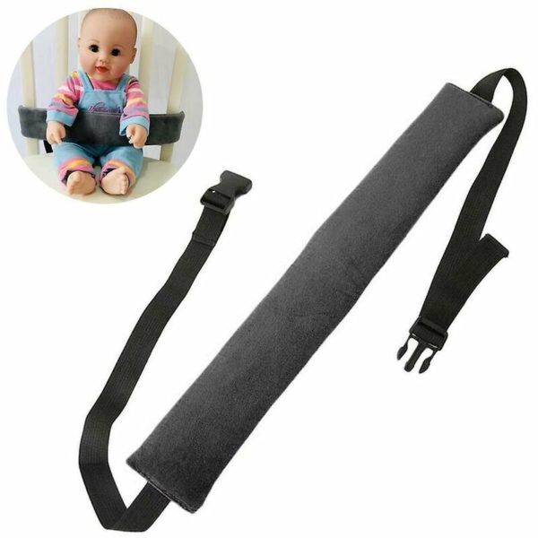 High Chair Straps, Universal Baby Safety Harness - Grey