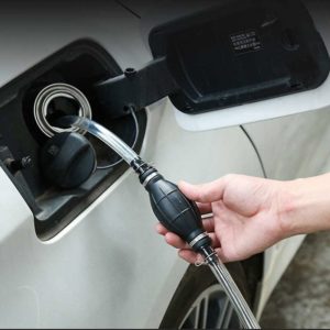 High Flow Hand Pump Siphon Liquid Transfer Pump Manual Suction Hose Emergency Hand Pump Suction for Water Oil and Gasoline Bottle Opener
