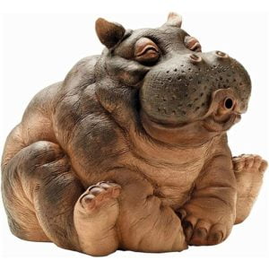 Hippo Bucket - Pond Sprinkler - Garden Statue