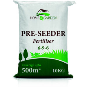 Home & Garden Pre-Seeder (6-9-6) Fertiliser for new lawns and overseeding - 10kg