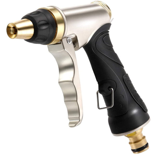 Hose Spray Gun Garden Hose Nozzles And Spray Guns With Full Brass Nozzle Non Slip Grip 4 9416