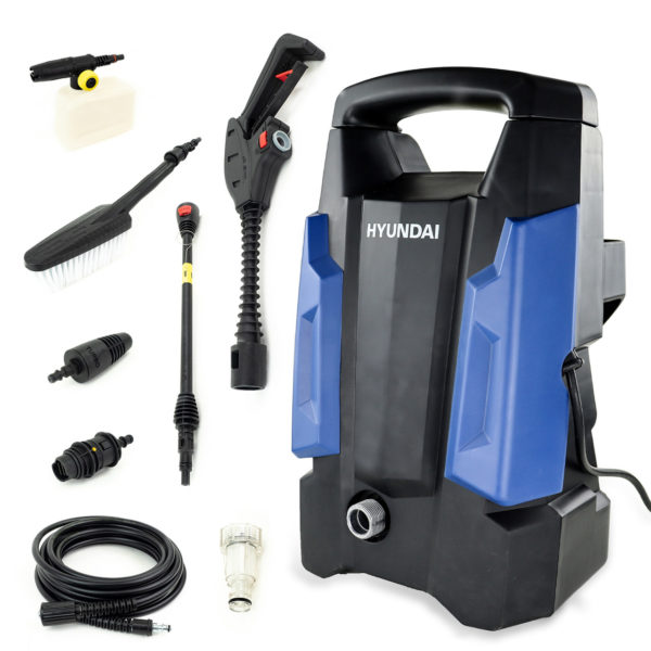 Hyundai 1700W 1740psi 120bar Electric Pressure Washer HYW1700E