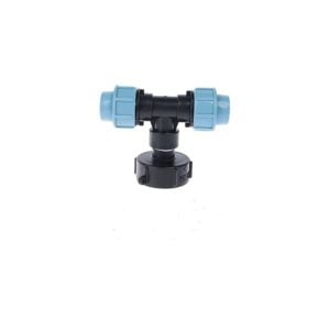 Ibc Tank Adapter, S60X6 ibc Water Tank Adapter with 30mm mdpe T-Connector, Compatible with uk and eu Standard ibc Containers(30mm)