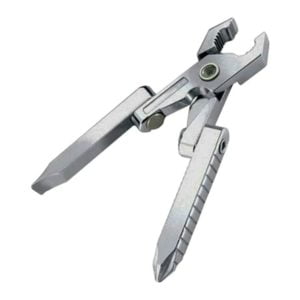 In 1 Multi-Tool Portable Stainless Steel Lightweight Multi-Tool with Plier, Screwdriver, Wire Stripper for Camping, Outdoor, Indoor, Home Use