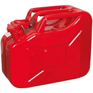 JC10 Jerry Can 10ltr - Red - Sealey