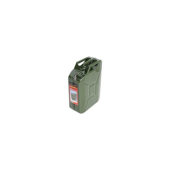 Jerry Can / Gerry Can / Fuel Can 20 Litre Metal Green