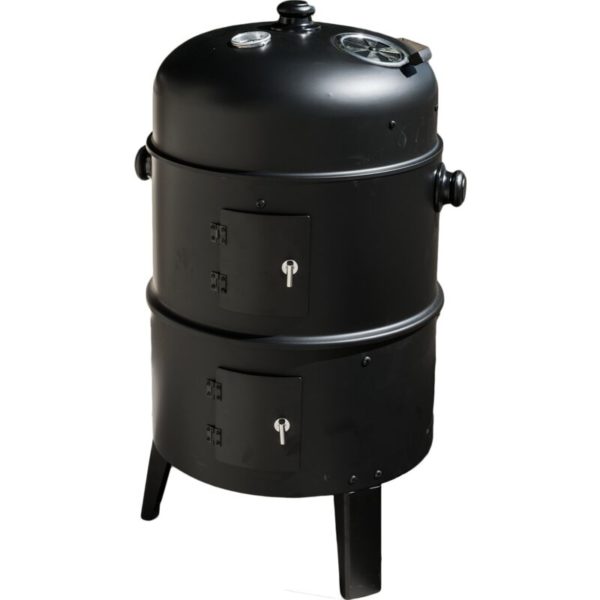 KCT 3 in 1 BBQ Upright Outdoor Smoker Barbecue