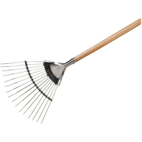 Kent & Stowe K/S70100741 Stainless Steel Garden Life Lawn & Leaf Rake FSC