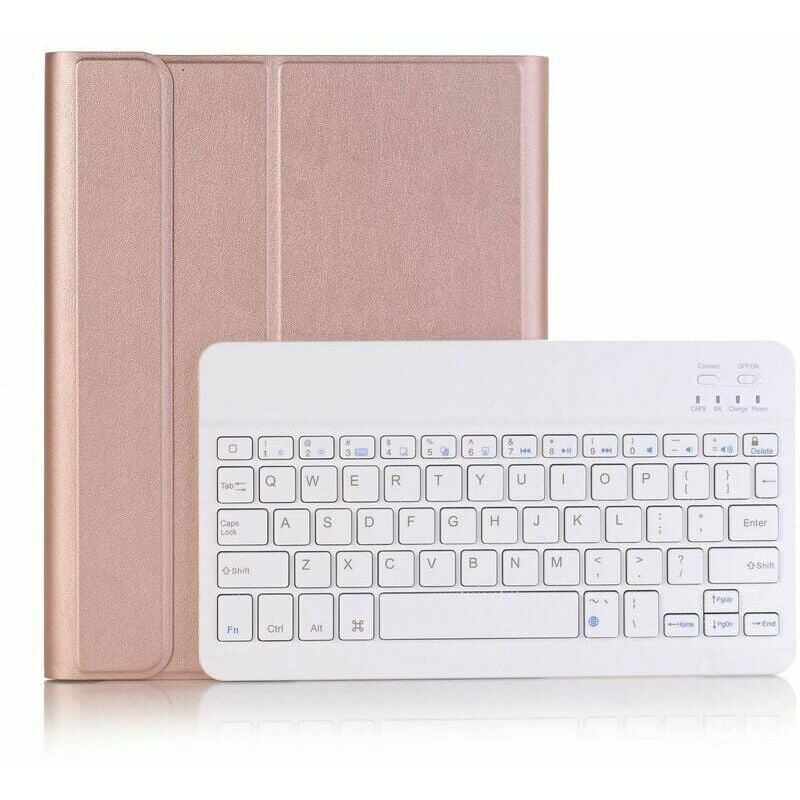 Keyboard Case for iPad 9/8/7th Generation 10.2 inch 2021/2020/2019, Detachable Wireless Bluetooth Keyboard for iPad 10.5 inch Pro 2017/2019 Air 3,
