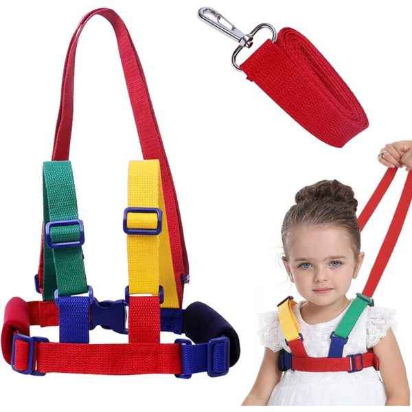 Handheld Baby Walking Harness Adjustable Toddler Walking Assistant Blue Penguin