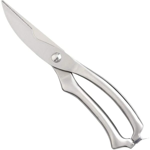 Kitchen Scissors, Poultry Scissors, Meat Scissors, Multi-Purpose Shears Poultry Scissors Stainless Steel Kitchen Scissors for Meat, Vegetables,