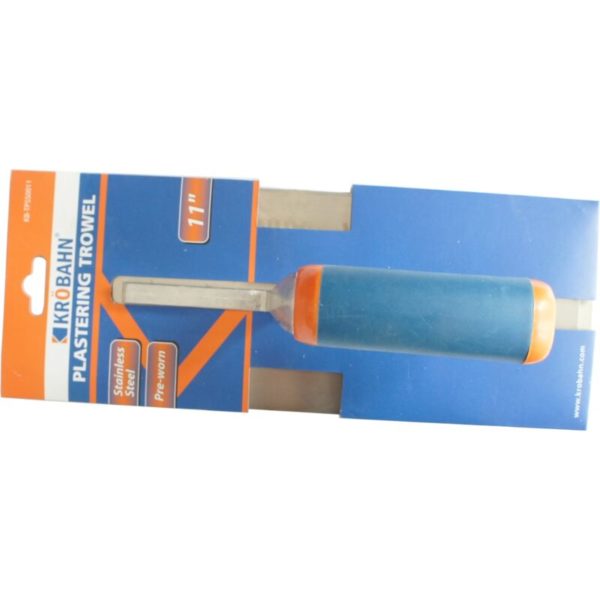 Krobahn KB-TPSS0011 11 Inches Steel Plastering Trowel - Plasters Finishing Levelling and Smoothing Trowel