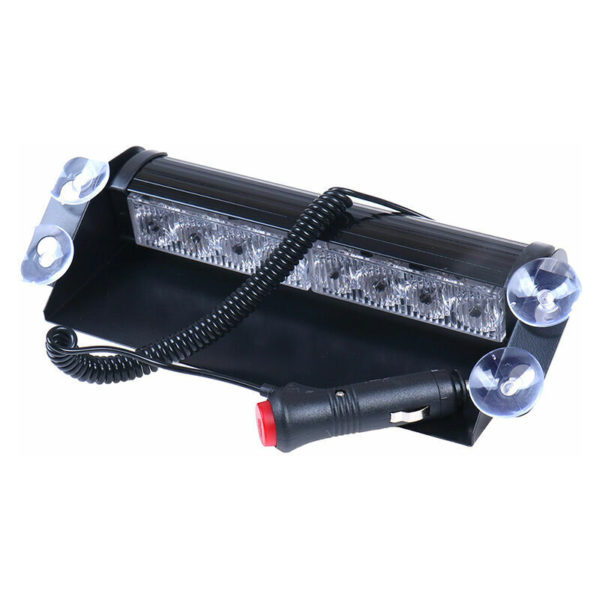 LED Strobe Warning Light for Car, Truck, Trailer, RV (Yellow)