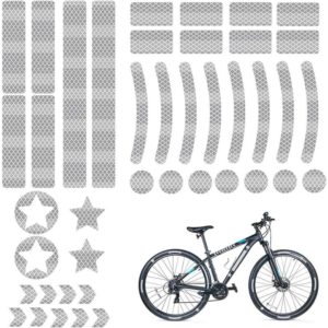 LITZEE Reflective Stickers, Reflective Stickers Tape Kit, Highly Visibility Safety Reflective Stickers, Reflective Stickers for Bikes, Cars, Helmet,