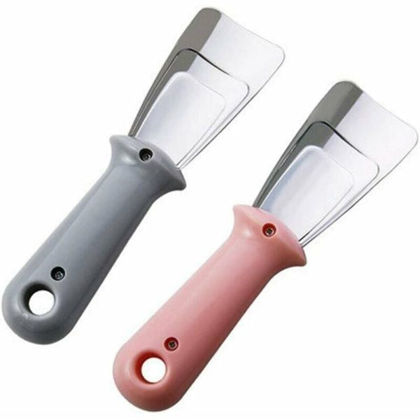 LangRay Refrigerator Ice Scraper Refrigerator Cleaning Shovel Multifunctional Ice Shovel Durable and Convenient Refrigerator Accessories Stainless