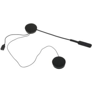 Langray - Motorcycle Bluetooth Helmet Wireless Bluetooth 4.0 Headset Dual Stereo Speakers Handsfree with Mic Earphone for Smart Phones Compatible