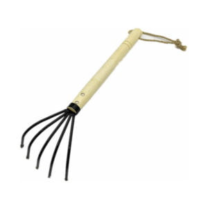 Lawn Broom,Mini Portable Digging Tool Lawn Steel Rake for Garden Transplanting Tool