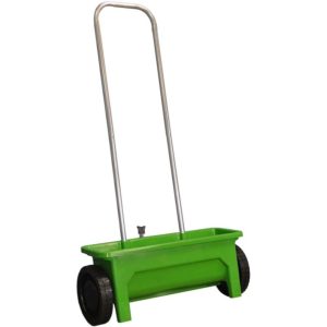Lawn Garden Drop Spreader for Seed, Feed and Fertiliser (12 Litre Capacity)