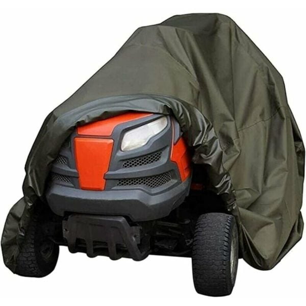 Lawn Mower Cover, Dust Cover for Lawn Tractor with Pull Cord Dust Cover for Push Lawn Mower M