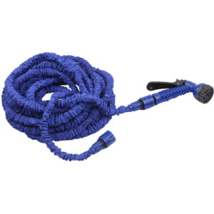 Lifcausal - 3 Times Expandable Garden Water Hose Leak-proof Expandable Hose High Pressure Telescopic Watering Pipe with 7 Function Spray Nozzle for