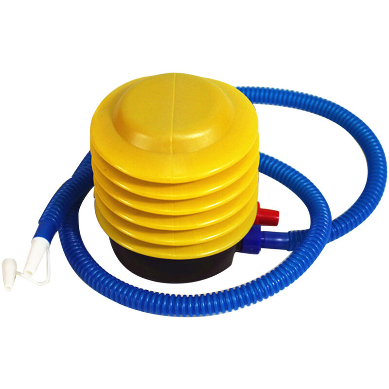 Lifcausal - Air Pump Portable Foot Air Pump with Hose, Plastic Labor-Saving Air Inflatable Pump for Sports, Mattress, Inflatable Boat, Exercise Ball,