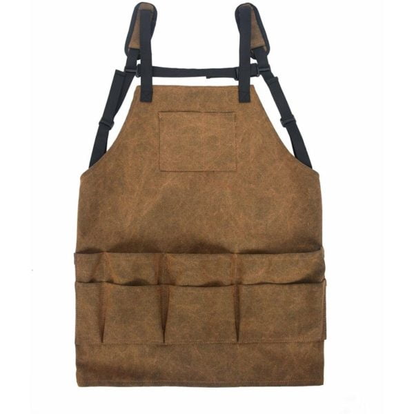 Lifcausal - Multiple Pockets Hardware Kit Tool Multi-functional Garden Work Apron