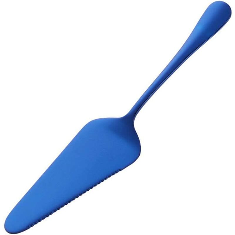 Litzee - Stainless Steel Cheese Pizza Shovel Cake Server Cake Spatula Steak Peel Cake Holder Shifter Divider Food Serving Baking Tool Baking Utensils