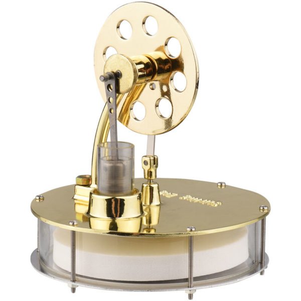 Low Temperature Stirling Engine Assembled Electricity Generator Heat Experiment Physical Generator Model with Flywheel Design Science Experiment diy