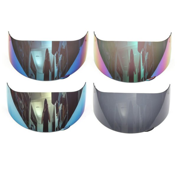 Luxury Motorcross Motorcycle Helmet Lens Face Shield For agv K3 sv & amp;?K5 (silver, silver)