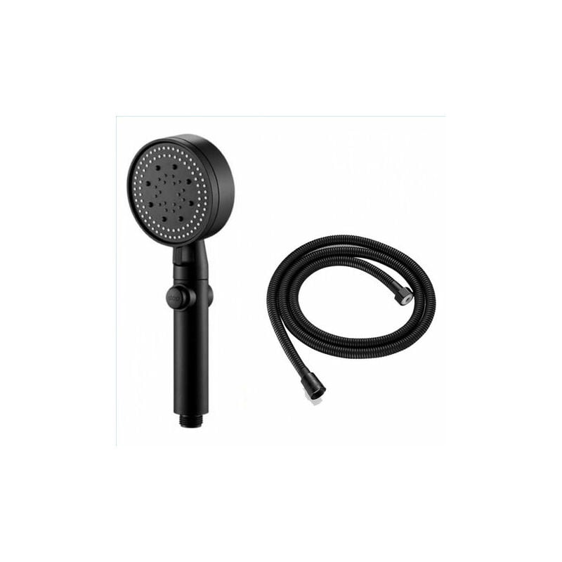 MUFF Multi-Functional High Pressure Shower Head with 5 Modes, High Pressure Handheld Shower Head with ON/Off Switch, Water Saving, Easy to Install