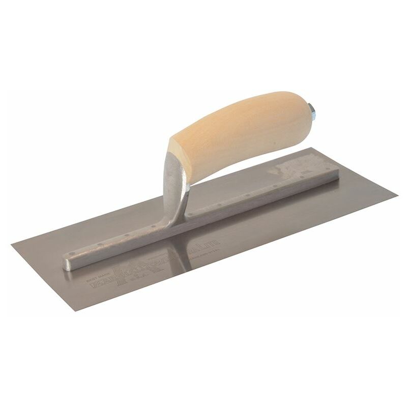BARWALT Ultrastainless Notched Trowel, U-Shaped 1/4 X 1/2 X 1/4 Inch Notches, Stainless Blade Tiling Tools, BWT70962