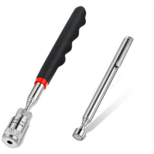 Magnetic Telescopic Pick Up Tool with Foam Wrist and lcd Pick Up Extendable from 19 to 69cm Ideal for Corners and Dark Places - Litzee