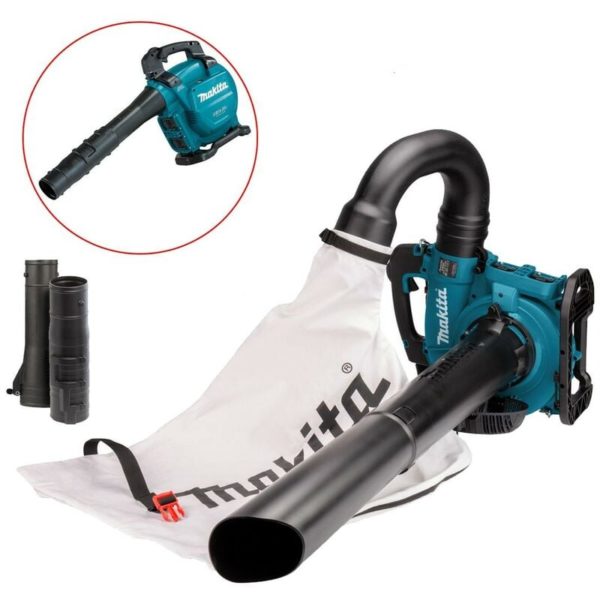 Makita DUB363ZV Twin LXT 18v / 36v Brushless Leaf Blower Mulcher Vacuum + Bag