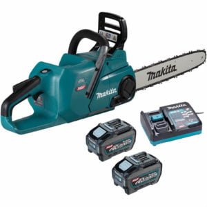 Makita UC014G 40v Max XGT Cordless Brushless Chainsaw 300mm 2 x 5ah Li-ion Charger