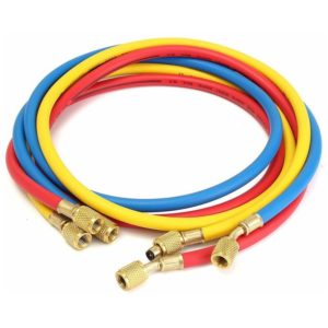 Manifold Manometer Hose Kit for R134A R12 R22 R502 Refrigeration Air Conditioning