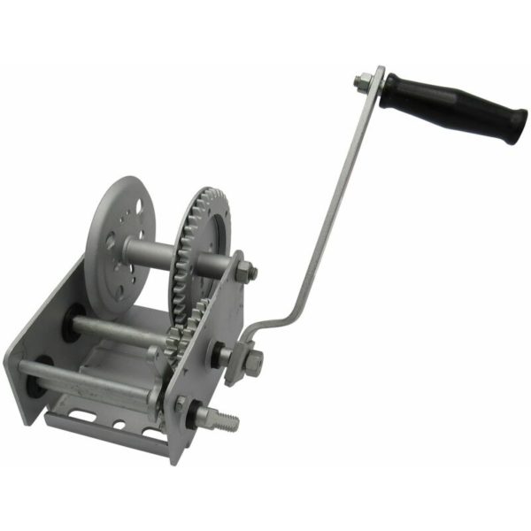 Manual Hand Winch with Duracoat Finish 2000LB (900KG Anti Rust Car Trailer Puller)