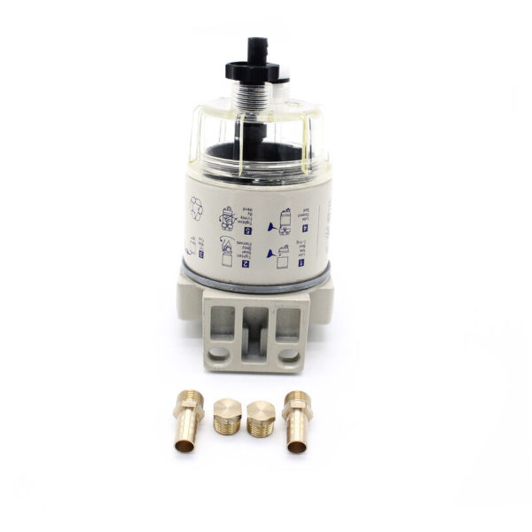 Marine Spin-on Fuel Filter Water Separator Filter Kit,model:White