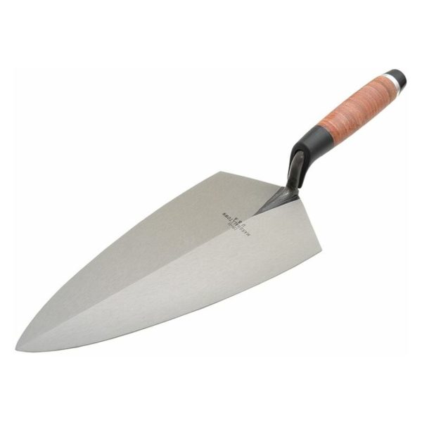 Marshalltown - 19L Philadelphia Pattern Brick Trowel Leather Handle 11in