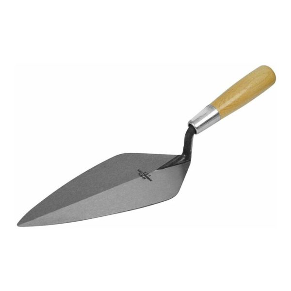 Marshalltown - 33 London Pattern Brick Trowel Wooden Handle 10in