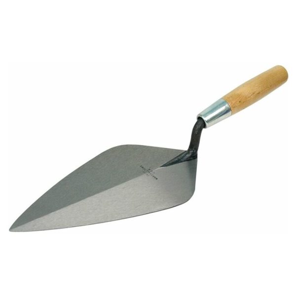 Marshalltown - 34 Wide London Pattern Brick Trowel - Wooden Handle 12in